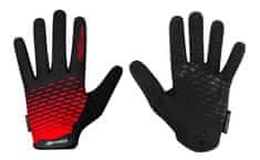 Force rukavice MTB ANGLE letní,červeno-černé XL