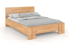 eoshop Dřevěná postel Arhus High - buk (Rozměr: 120x200 cm, Barva: Přírodní)